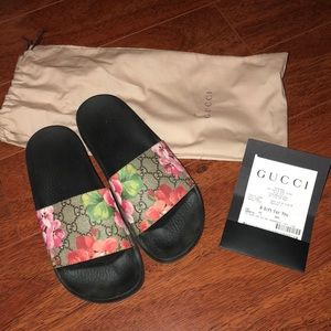GUCCI GG BLOOM SUPREME SLIDES 38